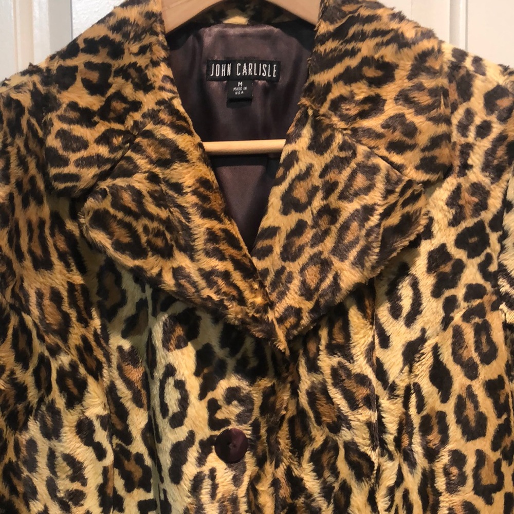 Leopard Jacket / Car Coat - Picture 4 of 10